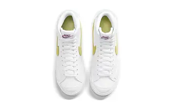 Nike Blazer Mid '77 (GS) WhiteYellowPurple - 6
