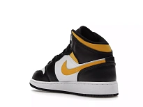 Фото № 4 с приближением к товару «‎Jordan 1 Mid White Pollen Black »