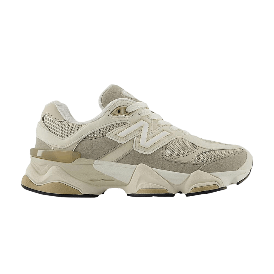 Фото № 1 с приближением к товару «‎New Balance 9060 Big Kid Wide Linen Timberwolf»
