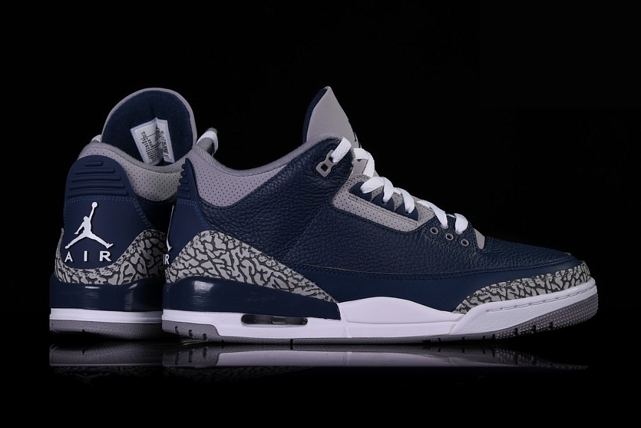 Фото № 2 с приближением к товару «‎Nike Air Jordan 3 Retro Georgetown»
