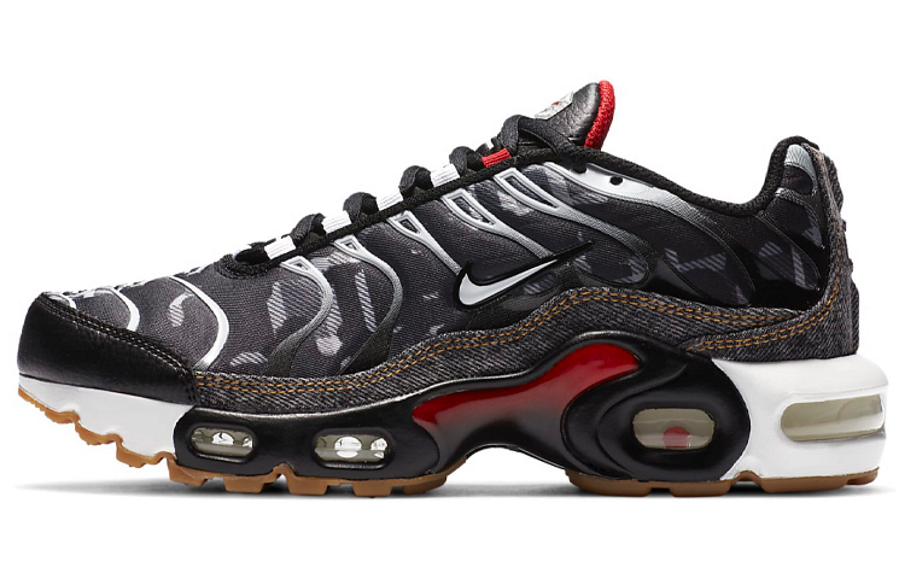 Фото № 1 с приближением к товару «‎Nike Air Max Plus (GS) BlackSilverRed»