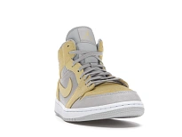 Фото № 4 с приближением к товару «‎Jordan 1 Mid Mixed Textures Yellow»