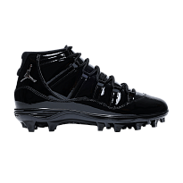 Фото № 1 с приближением к товару «‎Air Jordan 11 Mid TD Cleat Patent Black»