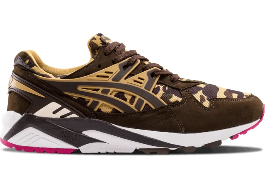 Фото № 1 с приближением к товару «‎ASICS Gel-Kayano Bape Brown Camo»