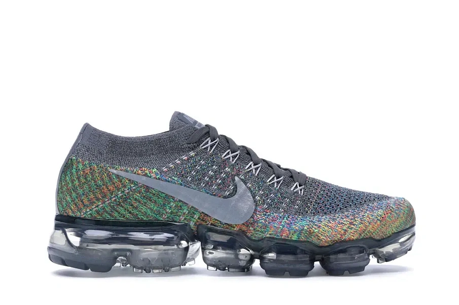 Фото № 1 с приближением к товару «‎Nike Air VaporMax Grey Multi-Color »