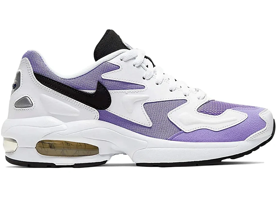 Фото № 1 с приближением к товару «‎Nike Air Max 2 Light White Purple »