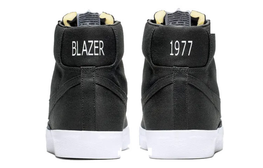 Фото № 4 с приближением к товару «‎ Nike Blazer mid Skate shoes Black»