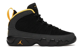 Jordan 9 Retro Dark Charcoal University Gold  - 1