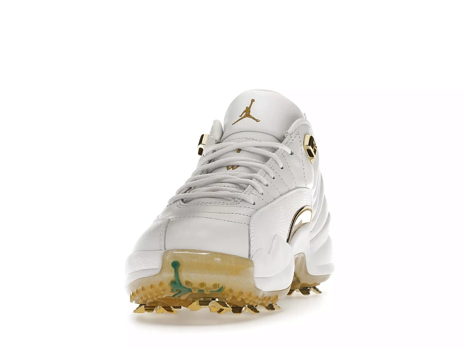 Фото № 3 с приближением к товару «‎Jordan 12 Golf Metallic Gold»