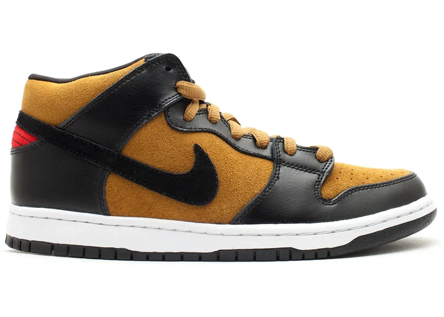 Фото № 1 с приближением к товару «‎Nike SB Dunk Mid Golden Hops»