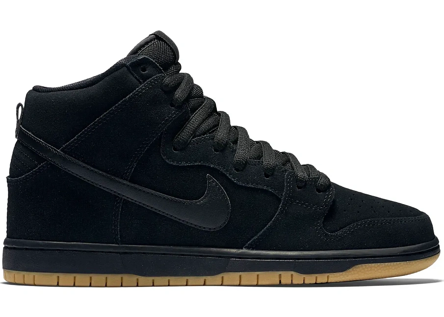 Фото № 1 с приближением к товару «‎Nike Dunk High SB Black Gum (2016)»