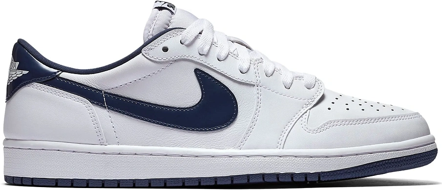 Фото № 1 с приближением к товару «‎Jordan 1 Retro Low Metallic Blue»