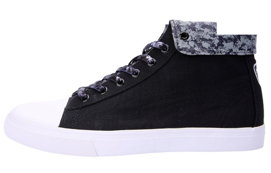 Фото № 1 с приближением к товару «‎Puma Rap Mid Graphic Lace Idp Sneakers BlackWhite»