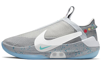 Фото № 1 с приближением к товару «‎Nike Adapt Bb Mag (China) Basketball Shoes Wolf GreyReflect Silver»
