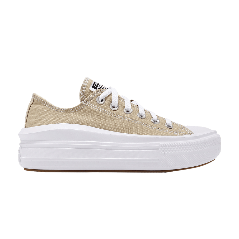 Фото № 1 с приближением к товару «‎Converse Women's Chuck Taylor All Star Move Platform Low Nutty Granola (A07580C)»