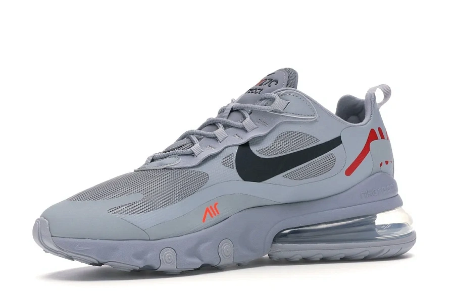 Фото № 4 с приближением к товару «‎Nike Air Max 270 React Just Do It Grey»