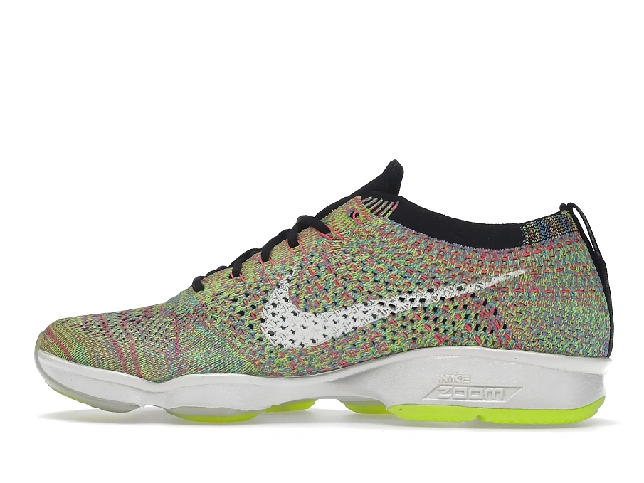 Фото № 5 с приближением к товару «‎Nike Zoom Flyknit Agility Multicolor White »