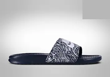 Nike Benassi Just DO IT Slide Print Obsidian