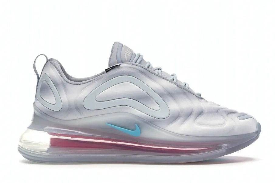 Фото № 1 с приближением к товару «‎Nike Air Max 720 Wolf Grey Red Orbit Teal Nebula »