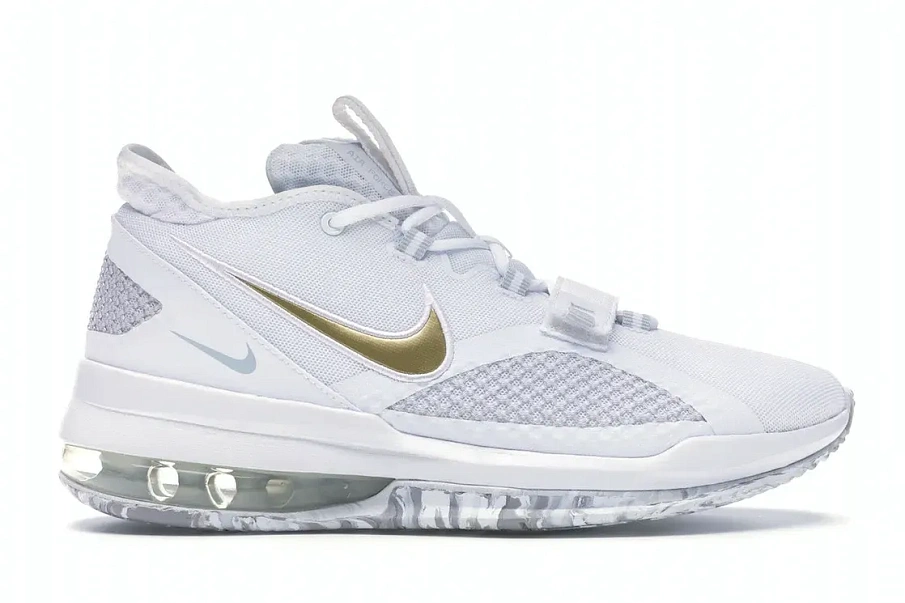 Фото № 1 с приближением к товару «‎Nike Air Force Max Low White Gold»