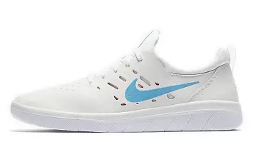Nike SB Nyjah Summit White Light Blue Fury - 1