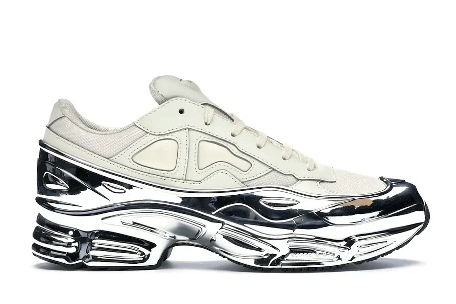 Фото № 1 с приближением к товару «‎adidas Ozweego Raf Simons Cream White Silver Metallic»