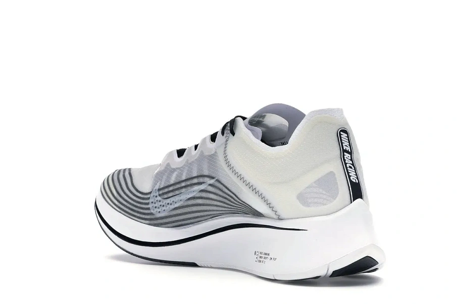 Фото № 6 с приближением к товару «‎Nike Zoom Fly White Black»