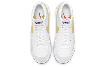 Nike Blazer Mid "Yellow Swooshes" WhiteYellow - 6
