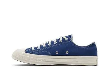 Comme des Garçons PLAY x Converse Chuck 70 Low Blue Quartz - 4