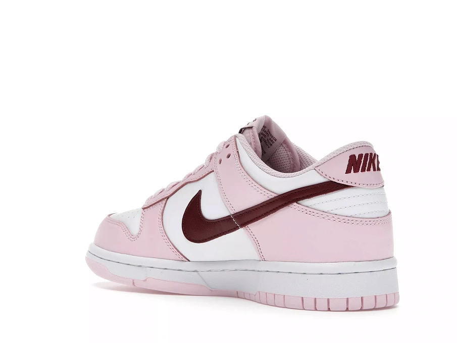 Фото № 5 с приближением к товару «‎Nike Dunk Low Pink Foam Red White »