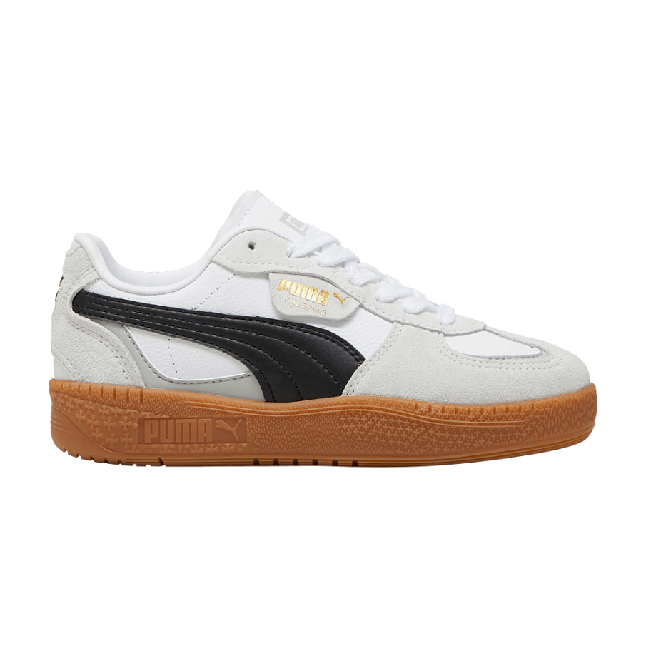 Фото № 1 с приближением к товару «‎Puma Palermo Moda Big Kid White Black»