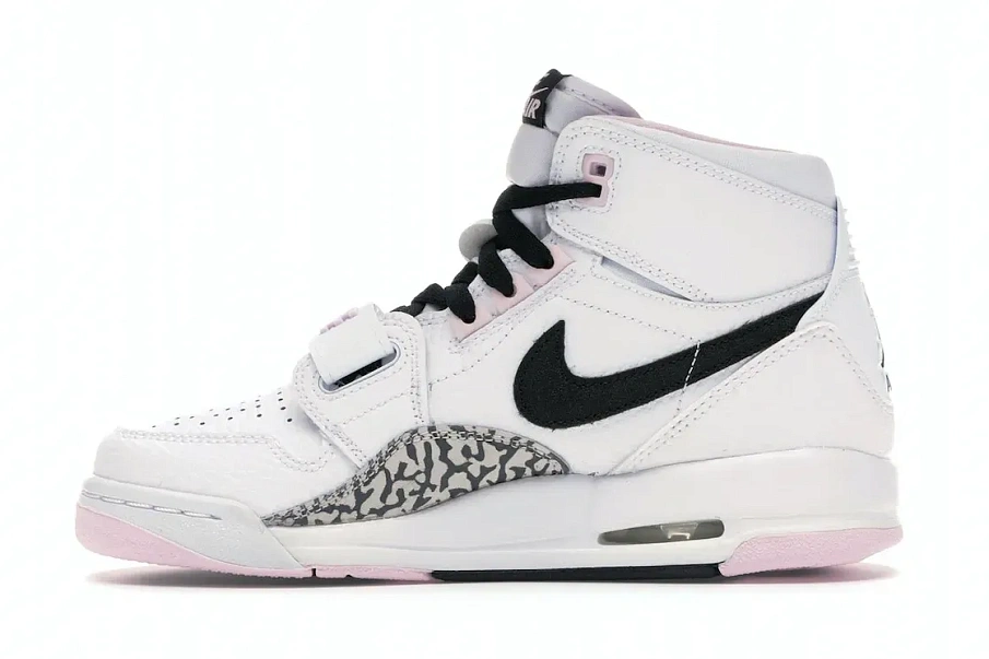 Фото № 3 с приближением к товару «‎Jordan Legacy 312 White Black Pink Foam »