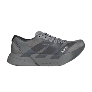 SATISFY x adidas Adizero Adios Pro 4 Grey Black (KH8439)