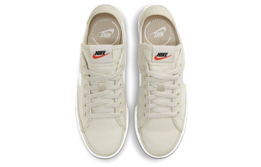 Фото № 4 с приближением к товару «‎Nike Court Legacy Canvas shoes Light Bone»