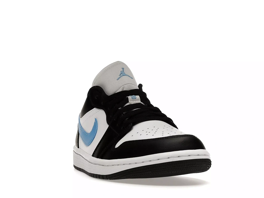 Фото № 1 с приближением к товару «‎Jordan 1 Low Black University Blue White »