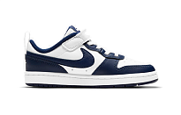 Фото № 2 с приближением к товару «‎Nike Court Borough Low 2 PS White Signal Blue»