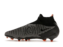 Фото № 5 с приближением к товару «‎Nike Gripknit Phantom GX Elite Dynamic Fit FG Black Dark Smoke Grey Total Orange»