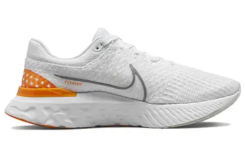 Nike React Infinity Run FK 3 Low Running Shoes WhiteYellow - 3
