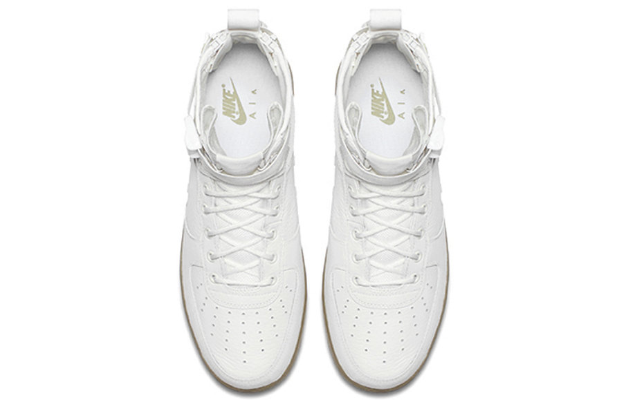 Фото № 4 с приближением к товару «‎Nike SF Air Force 1 Mid Sneakers White»