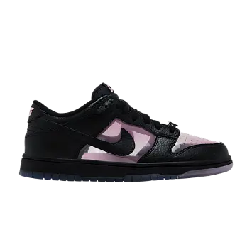 Nike Dunk Low Black Pink Rise