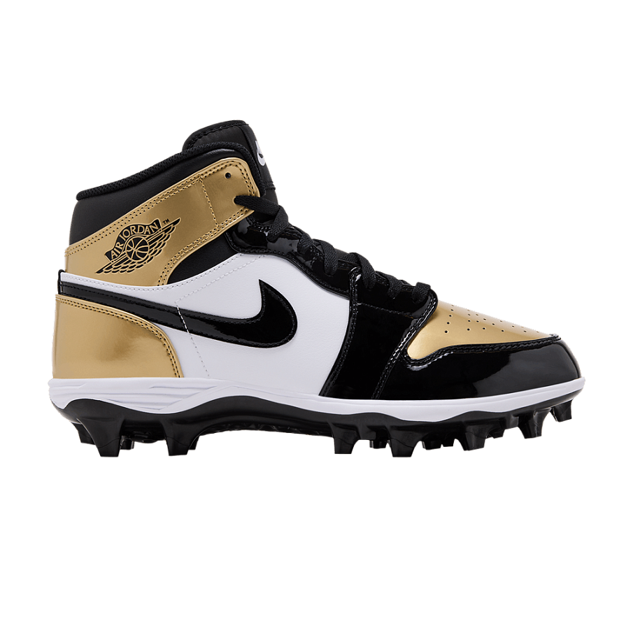 Фото № 1 с приближением к товару «‎Air Jordan 1 Mid TD Cleat Gold Toe»
