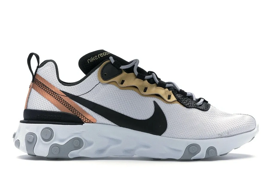 Фото № 1 с приближением к товару «‎Nike React Element 55 Gold Ranger»