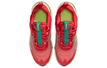 Nike Air Max 270 React ENG GS 'Track Red Neptune Green' - 5