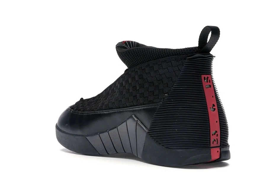 Фото № 5 с приближением к товару «‎Jordan 15 Retro Black Varsity Red»