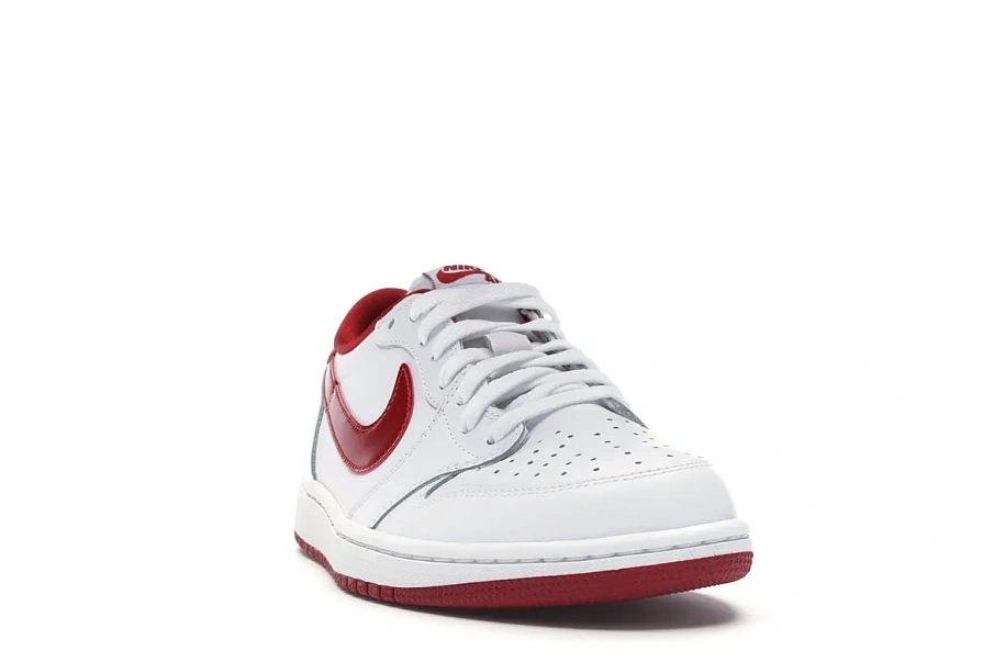 Фото № 4 с приближением к товару «‎Jordan 1 Retro Low White Varsity Red»