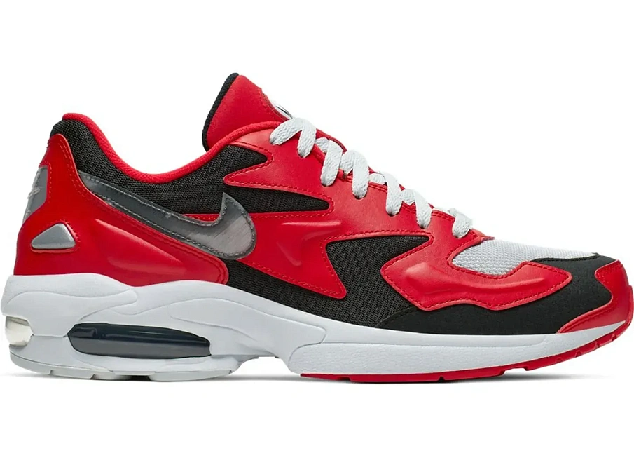 Фото № 1 с приближением к товару «‎Nike Air Max2 Light Red Black Silver»