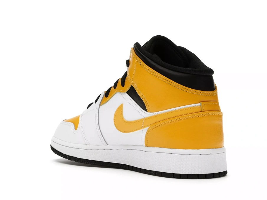 Фото № 5 с приближением к товару «‎Jordan 1 Mid University Gold »
