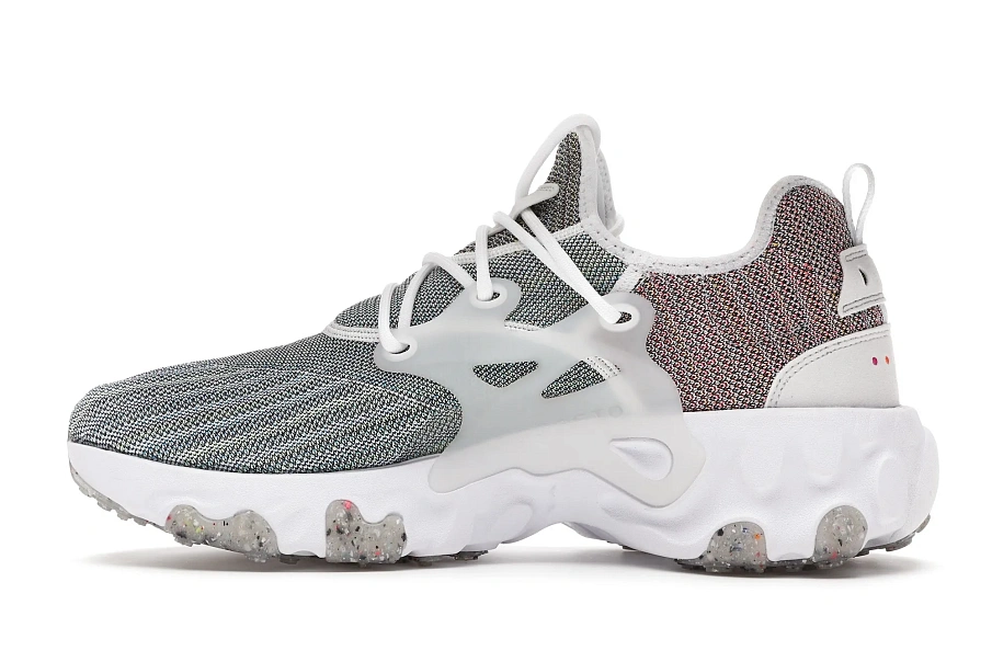 Фото № 5 с приближением к товару «‎Nike React Presto Flyknit Multi White»