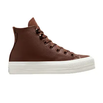 Converse Women's Chuck Taylor All Star Lift Platform High Water Repellent - Bear Nap Brown - 1
