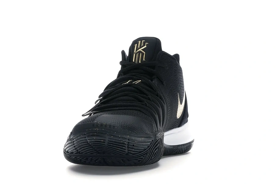 Фото № 2 с приближением к товару «‎Nike Kyrie 5 Black Metallic Gold»